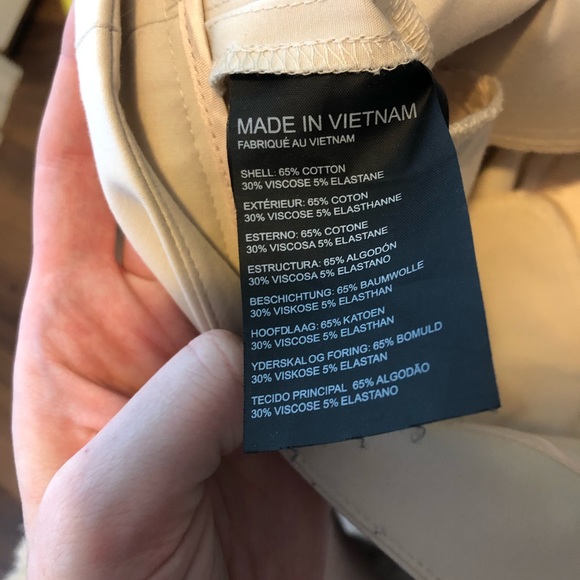 ✨Club Monaco✨ Beige Trouser Pant Size 6 - Picture 7 of 8